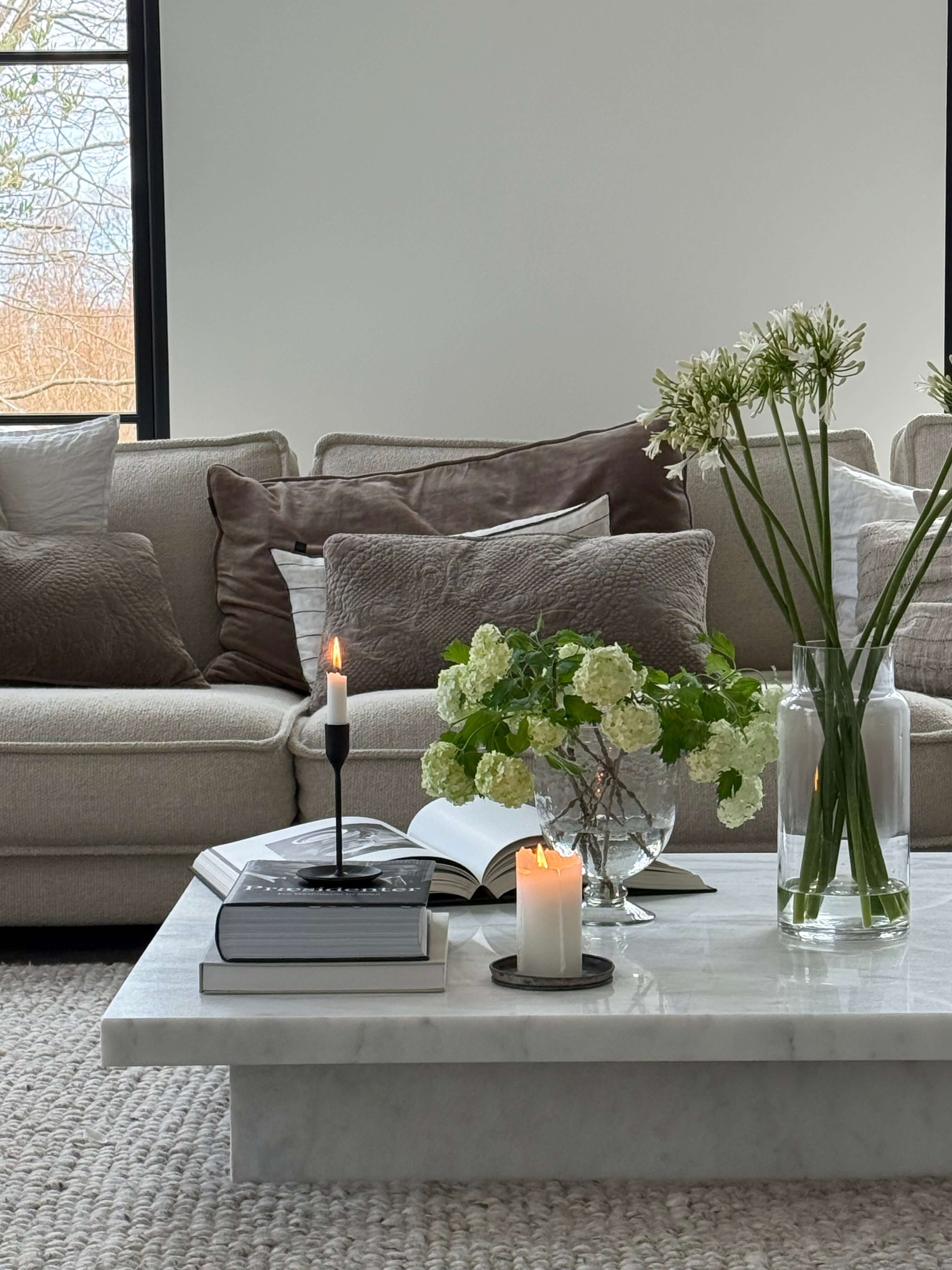 Eksklusivitet i Stuen: Brun Marmor Sofabord Guide