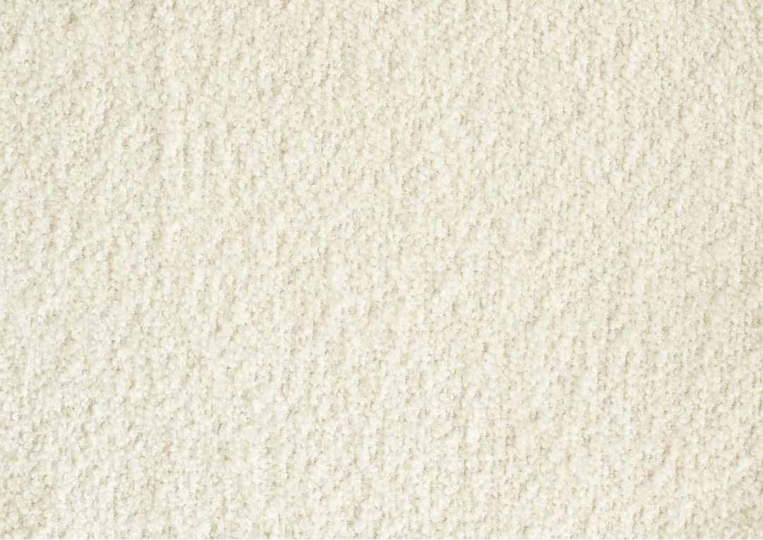 Måtte i blød hvid tekstur, produceret i Europa, ideel til moderne indretning og komfortable rum.